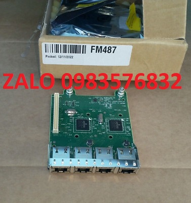 FM487 Dell Broadcom 5720 4 Port 1GbE NIC Daughter Card R620 R720 R630 R730 